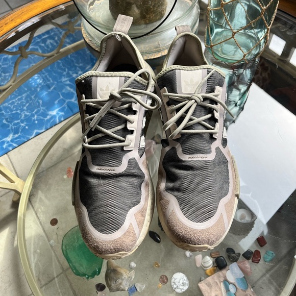 Adidas Black and Cream NMD Sneakers main image 7